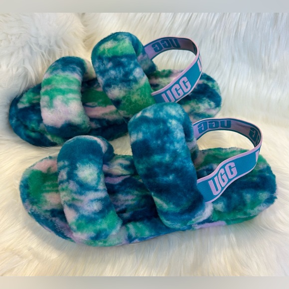 NIB Ugg Oh Yeah Marble Slides - Picture 3 of 6